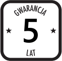 5 lat gwarancji