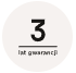 3 lata gwarancji