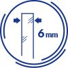 Grubość szkła 6mm